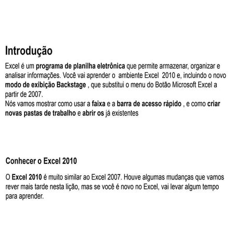 Aula de reforço Excel