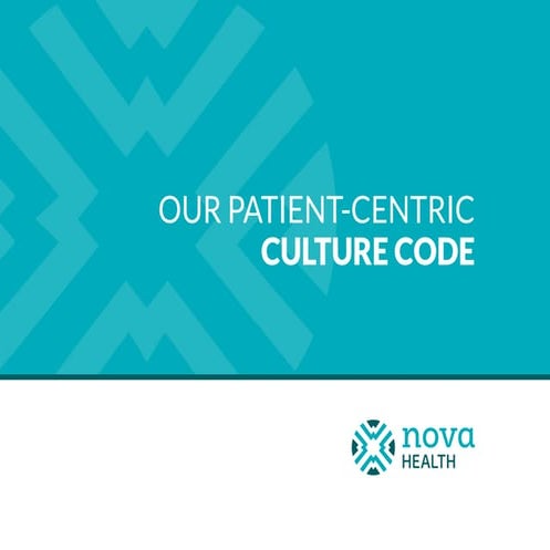 Nova Health Patient-Centric Culture Code 