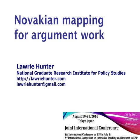 Novakian mapping for argument work