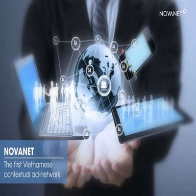Novanet - The first Vietnamese contextual ad - network | PPTX