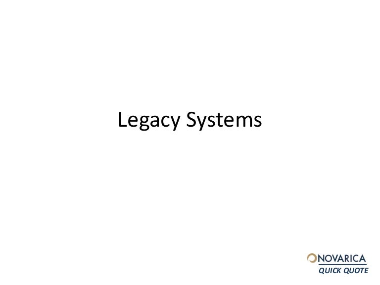 Novarica Quick Quote Insurance Legacy Systems Novarica Quick Quote Insurance Legacy Systems