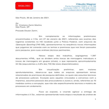 Novas transcrições da Vaza Jato