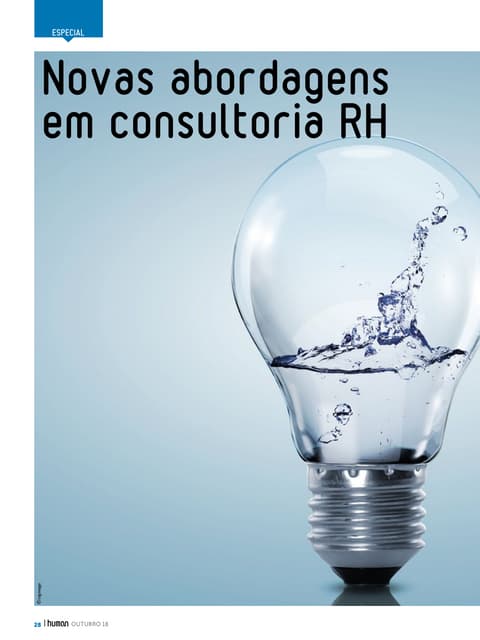 Novas abordagens em consultoria RH