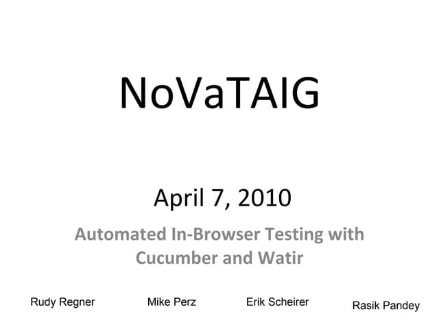No Va Taig April 7 2010