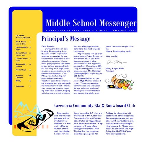 November MS Messenger