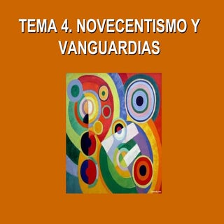 Novecentismo y vanguardias