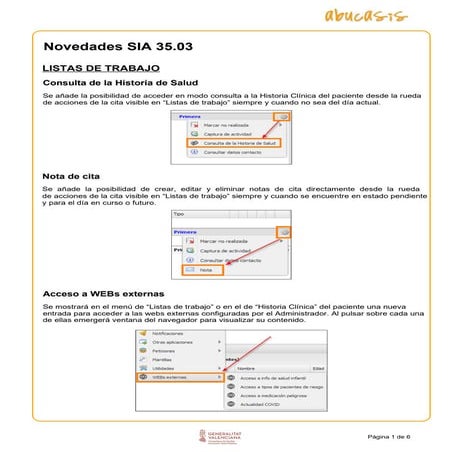 Novedades Abucasis 2021 noviembre