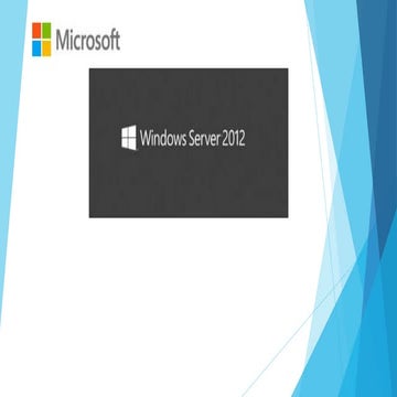 Novedades windows server 2012