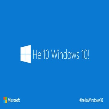 Windows 10: Hel10 World! - Novedades XAML