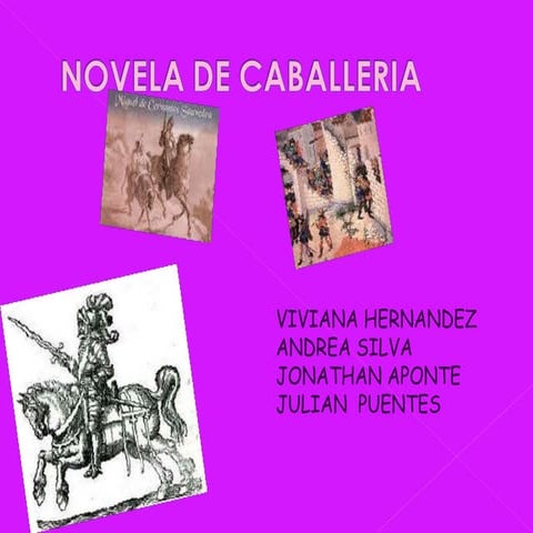 Novela de caballeria