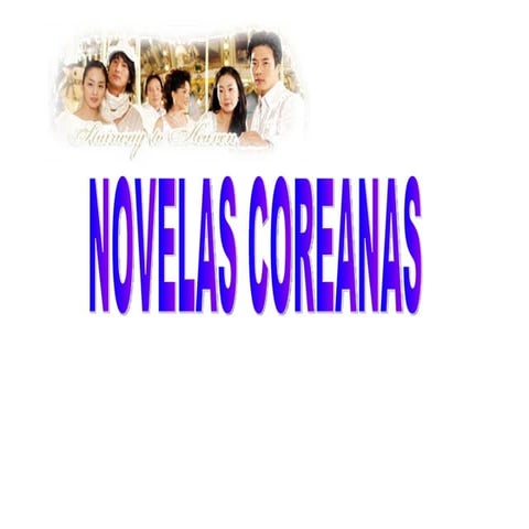 Novelas coreanas