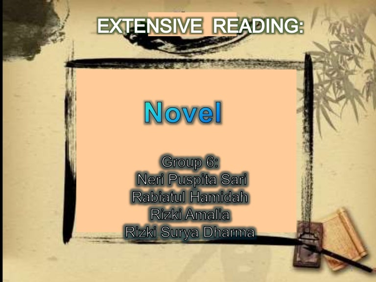 Definition, elements, uses, kinds, example of novel analysis