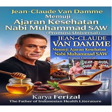 Novel Jean-Claude Van Damme memuji Ajaran Kesehatan Nabi Muhammad SAW ( Promo...