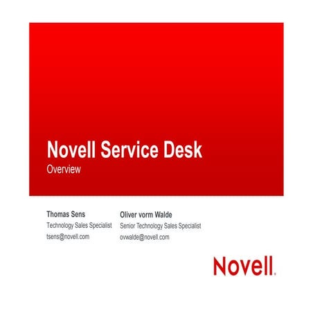 Novell service desk gwava con