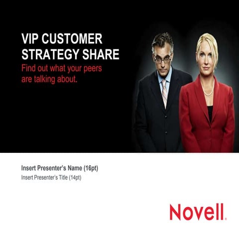 Novell Strategy Update June 2013
