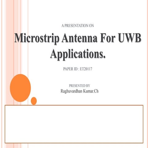 Novel band microstrip antenna