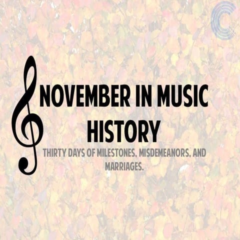 November: The Month in Music History
