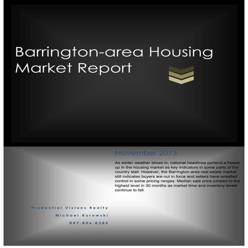 Barrington Area Housing Report - November 2013 