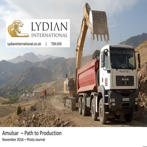 Lydian Construction Update