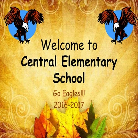 November 2016 welcome to central web power point