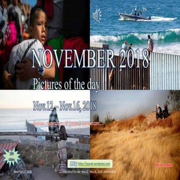 NOVEMBER 2018 - Pictures of the day - Nov.12 - Nov.16, 2018