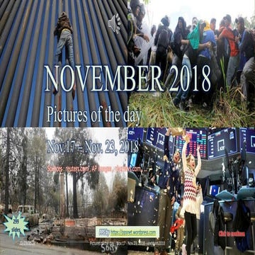NOVEMBER 2018 - Pictures of the day - Nov.17 - Nov.23, 2018