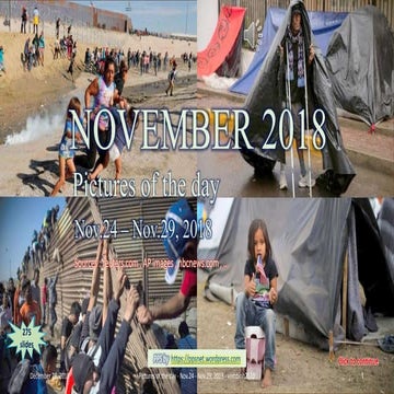 NOVEMBER 2018 -  Pictures of the day - Nov.24 - Nov.29, 2018