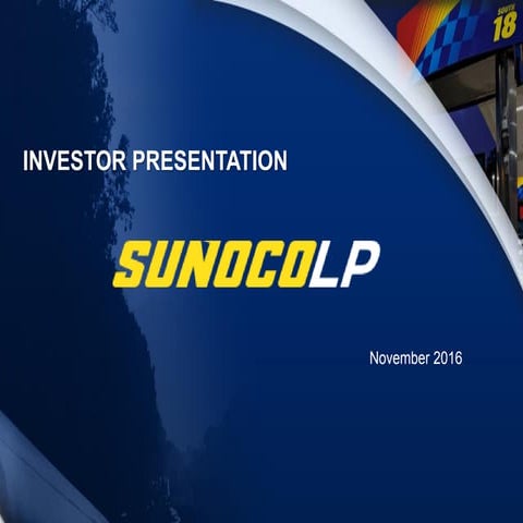 November 2016 Investor Presentation