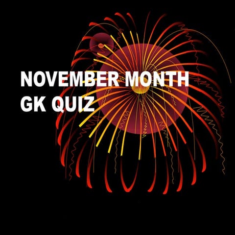 November month gk quiz