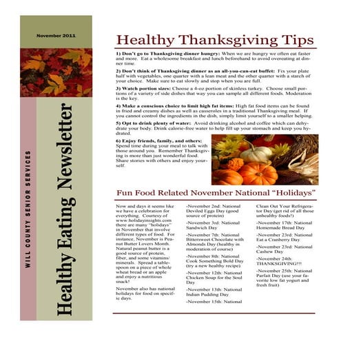 Thanksgiving Safety | PPTX