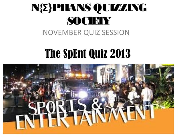 N{Σ}PTIANS QUIZZING SOCIETY-November quiz prelims