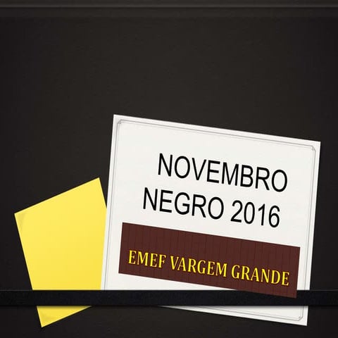 Novembro negro