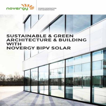 BIPV - Building Integrated Photovoltaic Solutions - Onyx Solar | PDF