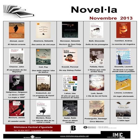 Novetats novembre  2013