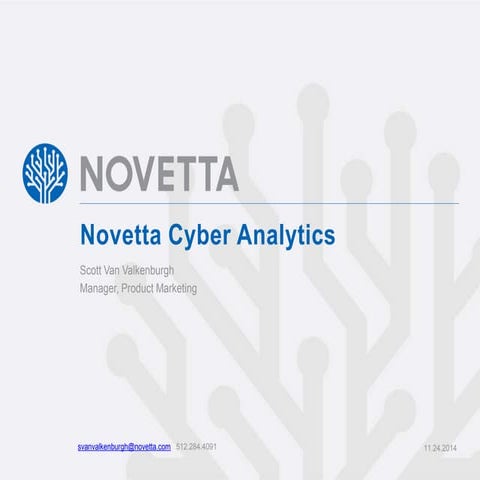 Novetta Cyber Analytics