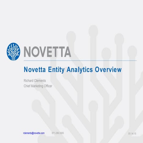 Novetta Entity Analytics