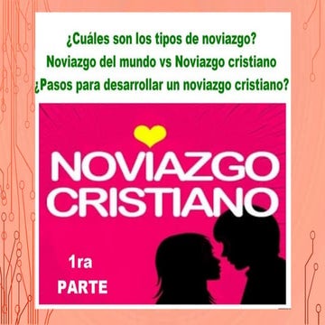 Noviazgo Cristiano 1ra parte