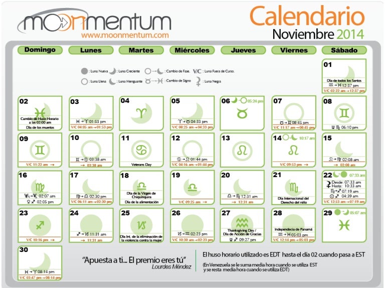 Calendario Lunar Mayo 2014 Om Espacio Dinamicas Integradas