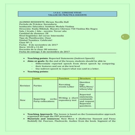 Novillo hall  clase 5  secundaria - pass