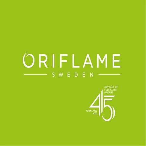 Презентация НОВИНОК Каталога 3 2012 ORIFLAME