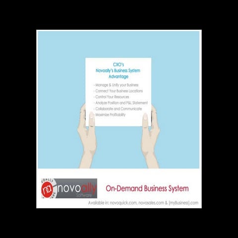Novoally On Demand CXO's Advantage