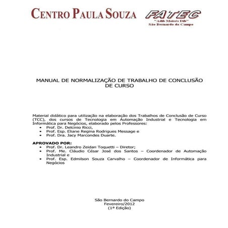 Novo manual tcc   versão-1 2012