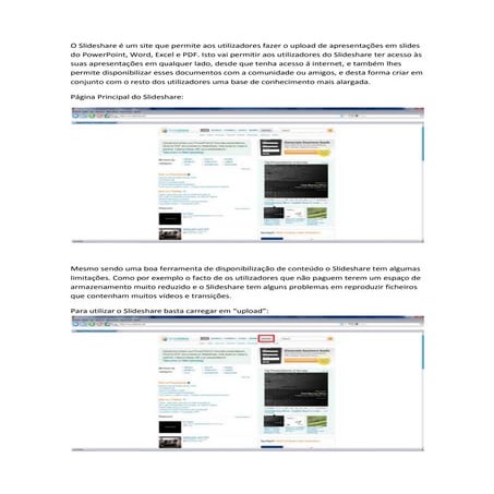 Guia básico do slideshare | PDF