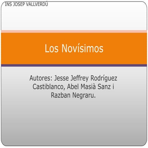 Novísimos (2)