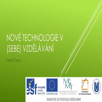 Nové technologie ve vzdělávání