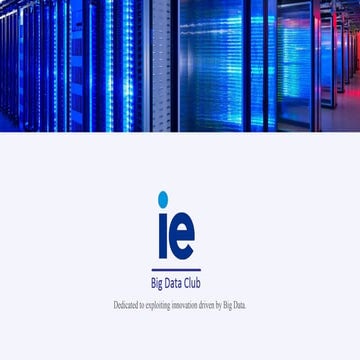 IE Big Data Club Data Science Challenge with Novum Insights 