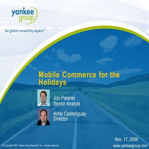 Mobile Commerce for the Holidays