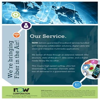 Now corporation product sheet pdf