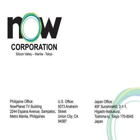 NOW CORPORATION Profile