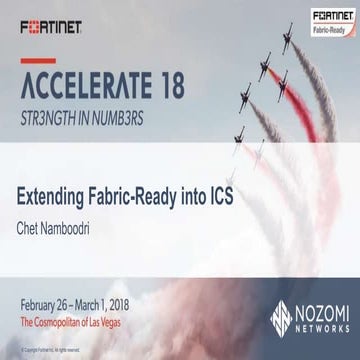 Nozomi Fortinet Accelerate18
